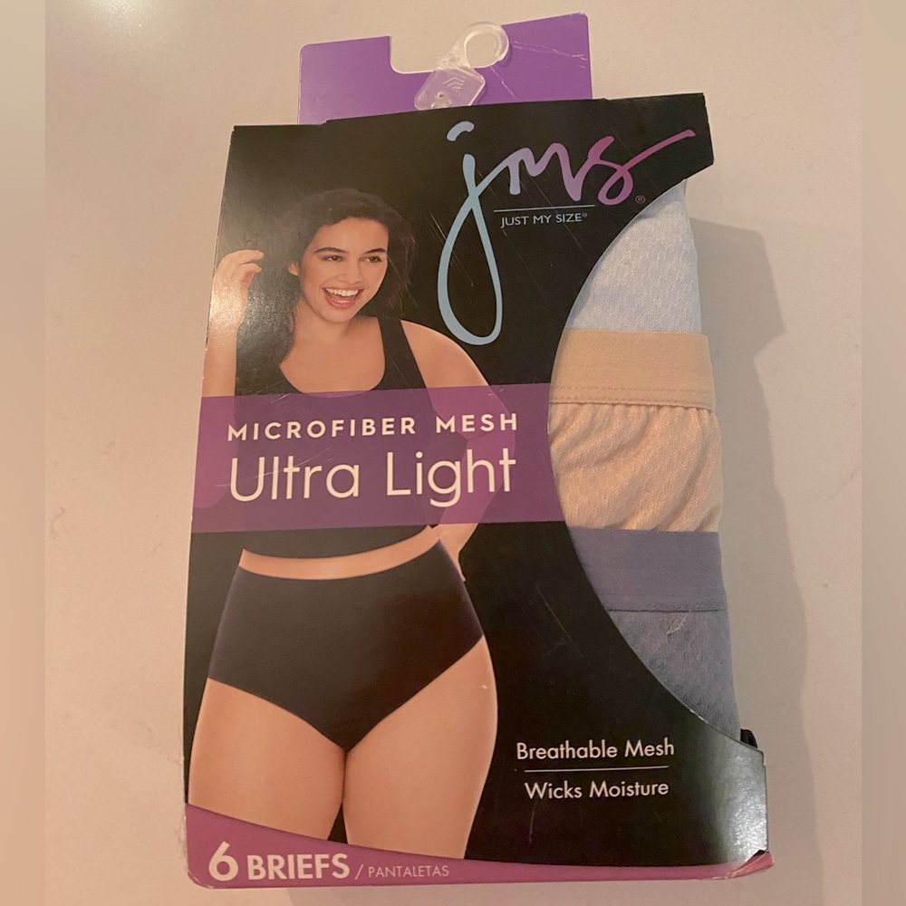 Just My Size Ultra Light Briefs Underwear
